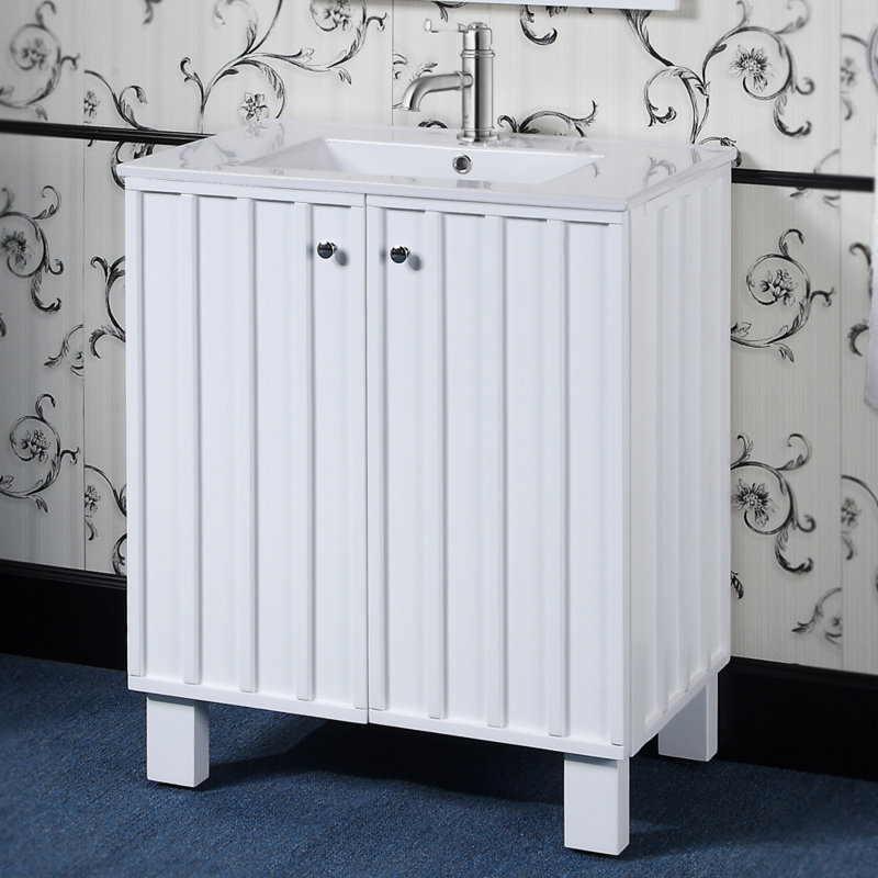 Winston Porter Martinsville 30" Single Sink Door Bathroom Vanity Set Wayfair